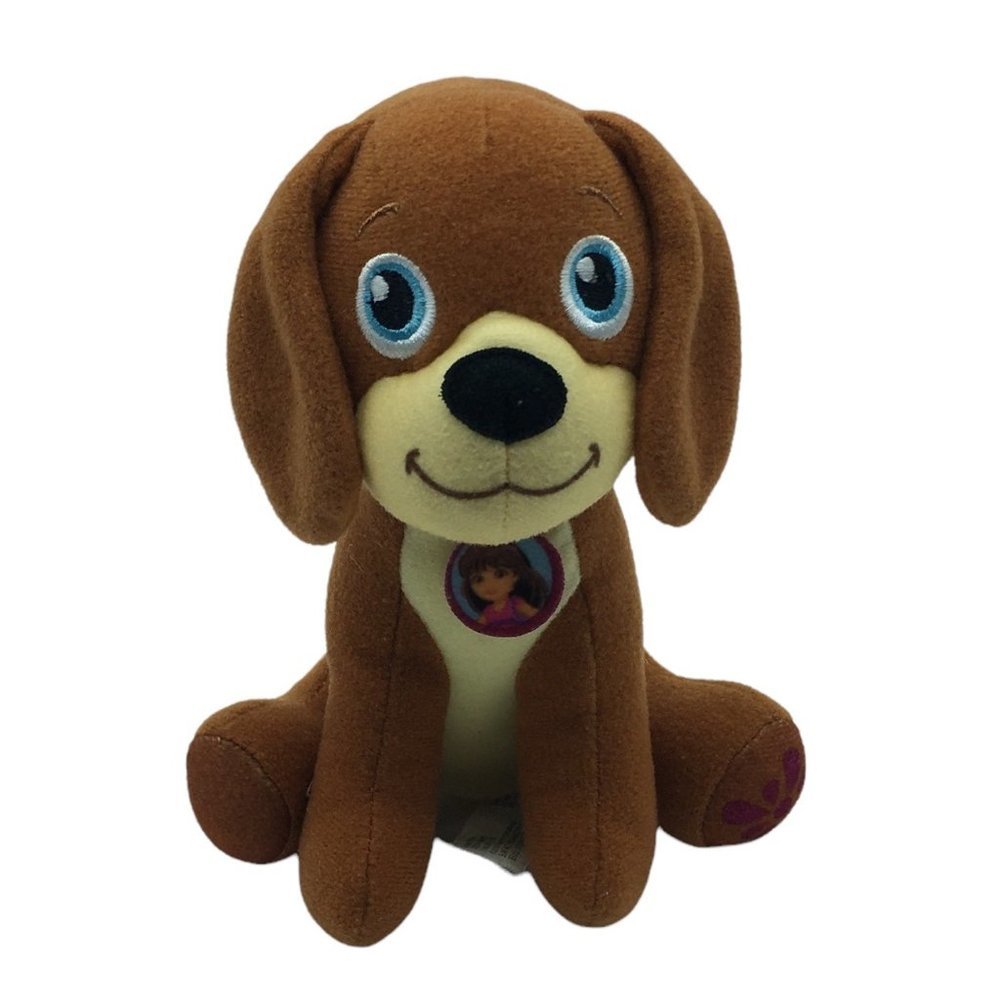 Fisher-Price Dora and Friends Perrito Doggie Day Dog Plush Stuffed Animal Toy 6"
